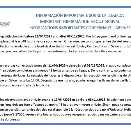 Appartement Uhc Mar I Cel Family Complex